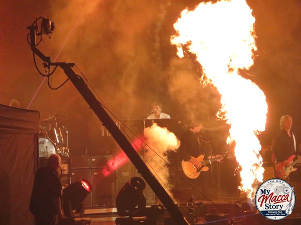 Foto do show