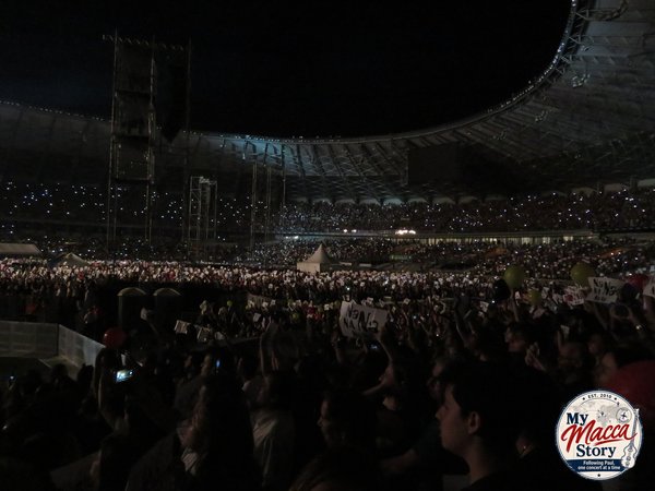 Foto do show