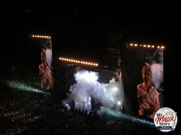Foto do show