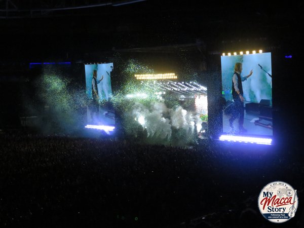 Foto do show