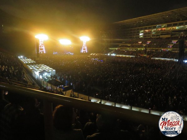 Foto do show
