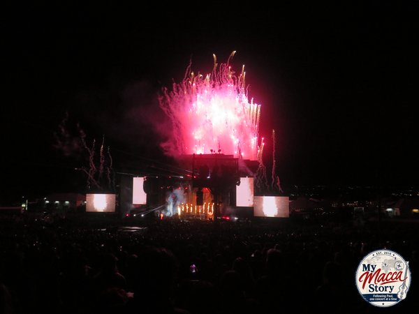 Foto do show