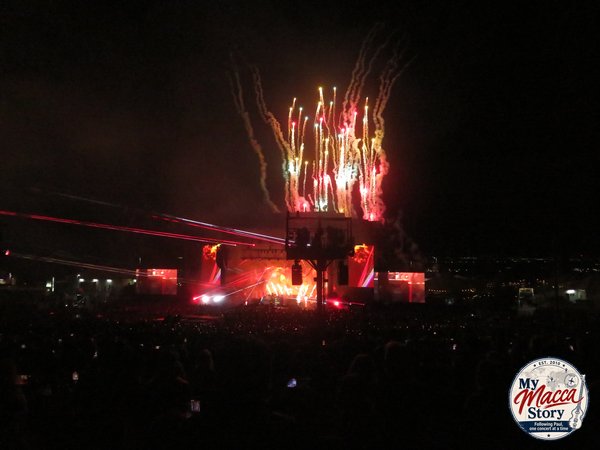 Foto do show