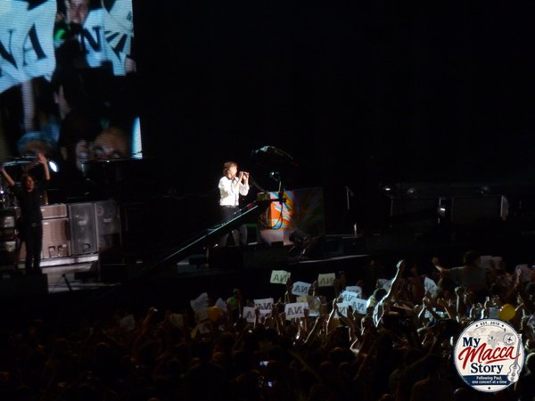 Foto do show