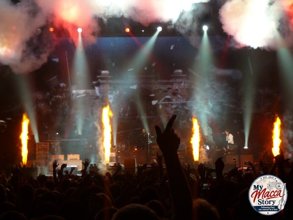 Foto do show