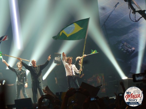 Foto do show
